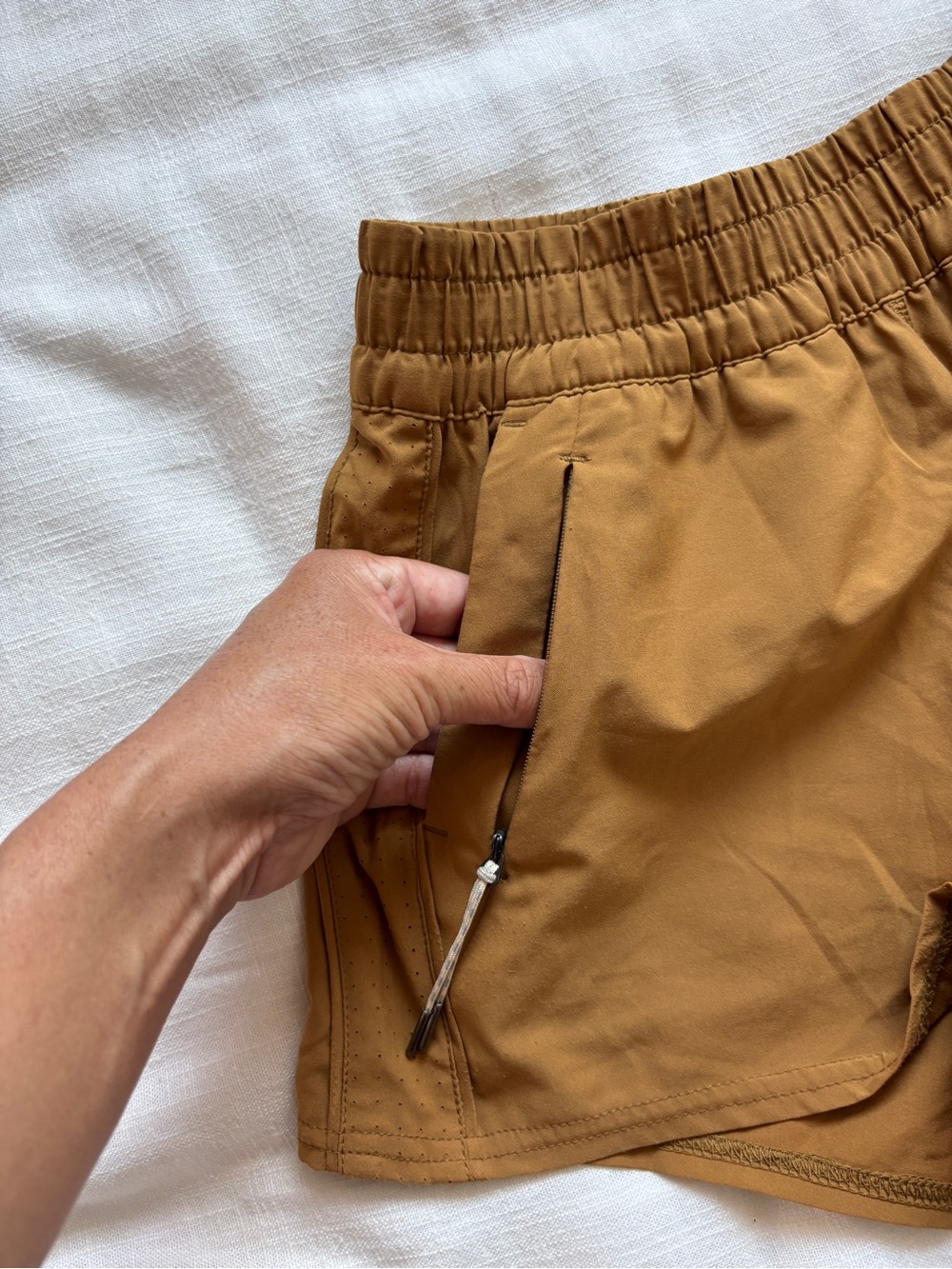 Vuori Golden Mustard Athletic Shorts - Picture 8 of 12